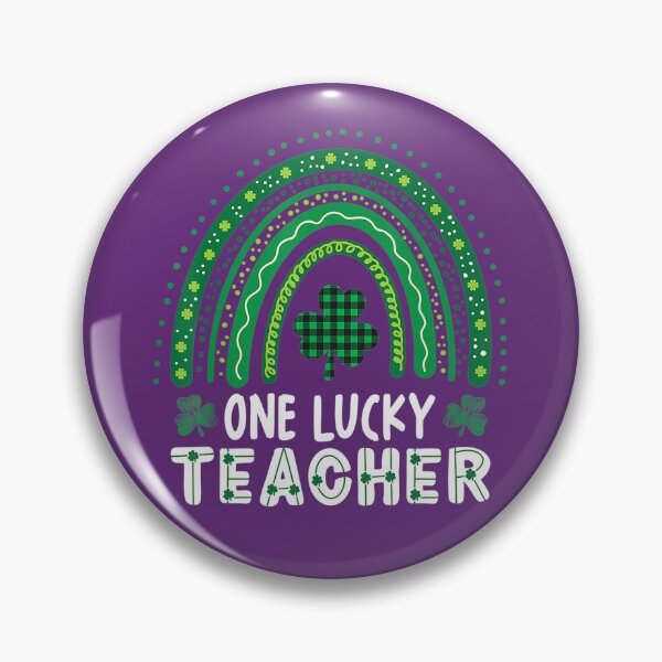 Item preview, One Lucky Teacher Rainbow St Patrick’s Day  designed and sold by KidGiftChoice.