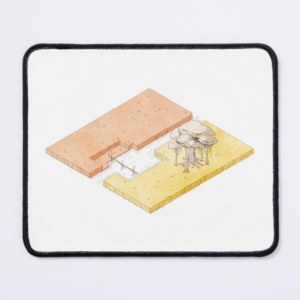 Item preview, Isometric Vietnam Foot Bridge 1 and Banya Tree 1 - Orange and Yellow designed and sold by ravenainotenshi.