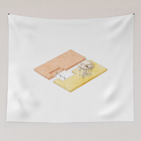Item preview, Isometric Vietnam Foot Bridge 1 and Banya Tree 1 - Orange and Yellow designed and sold by ravenainotenshi.