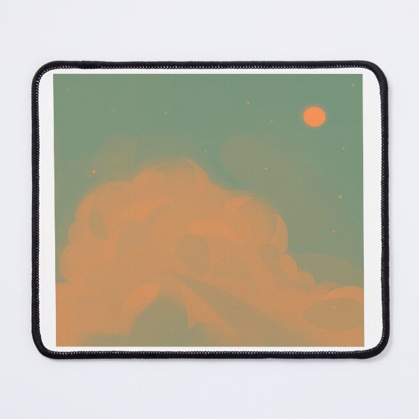 Item preview, Pastel Green Cloudy Sky designed and sold by Cloudlilies.