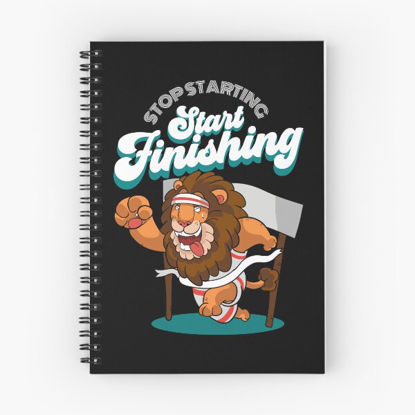 Item preview, Stop starting, start finishing designed and sold by DAFIN.