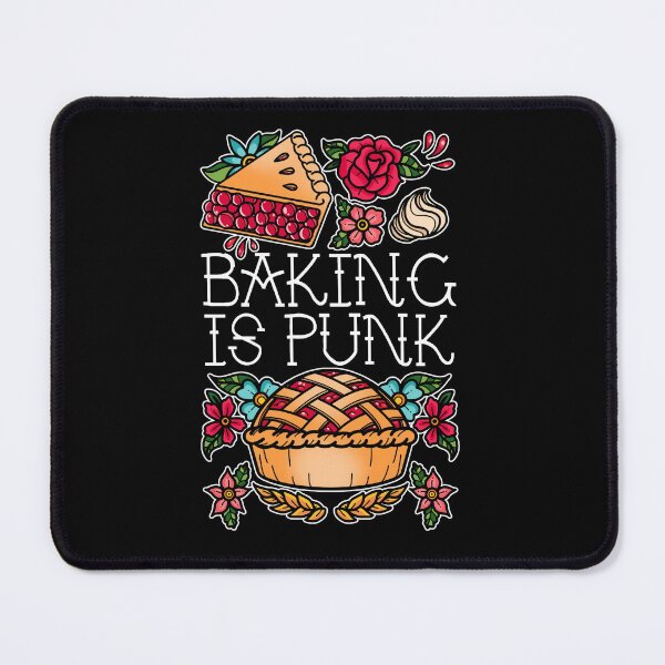Item preview, Baking Is Punk designed and sold by seliemc.