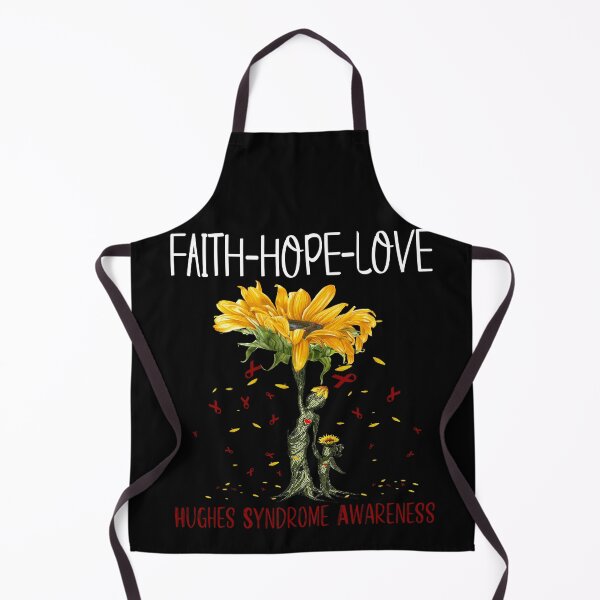 Item preview, Hughes Syndrome Awareness - Sunflower Faith Hope Love designed and sold by Hilten.