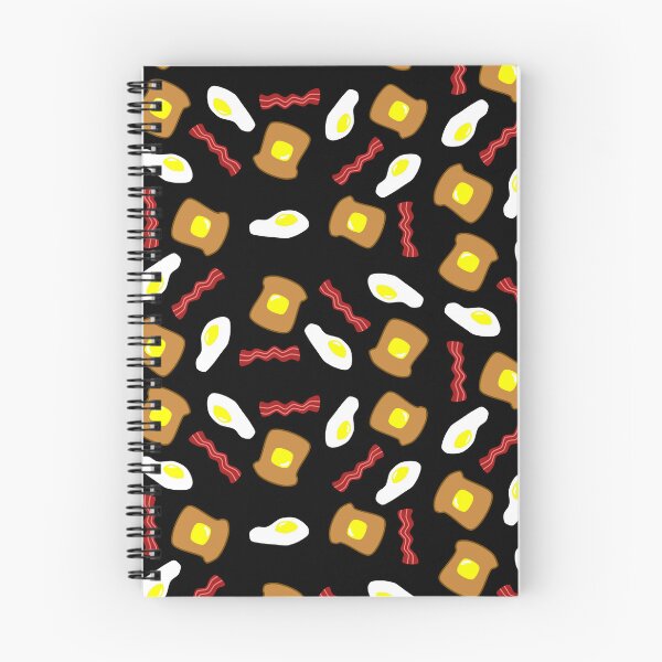 Item preview, Breakfast Pattern (Black) designed and sold by Finear.
