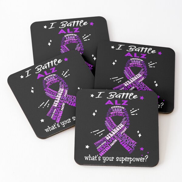 Item preview, ALZ Warrior, I Battle ALZ What's Your Superpower? designed and sold by Greggwillard.