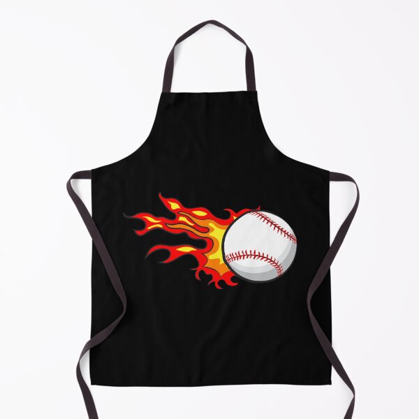 Artikelvorschau, Flammender Baseballball-Aufkleber entworfen und verkauft von mercedesfr47.