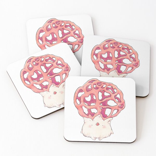 Item preview, Clathrus Ruber Watercolor Mushroom designed and sold by ElfSama.
