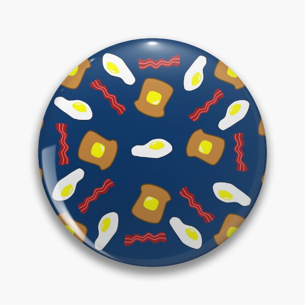 Item preview, Breakfast Pattern (Blue) designed and sold by Finear.