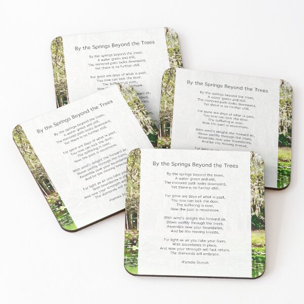 Item preview, By the Springs Beyond the Trees Poem designed and sold by Pamela Storch.