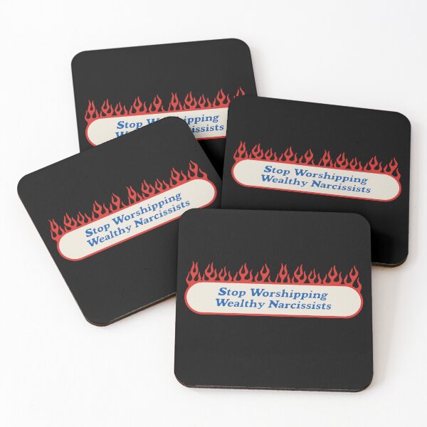 Item preview, Stop Worshipping Wealthy Narcissists - Anti Billionaire designed and sold by Picket Club.