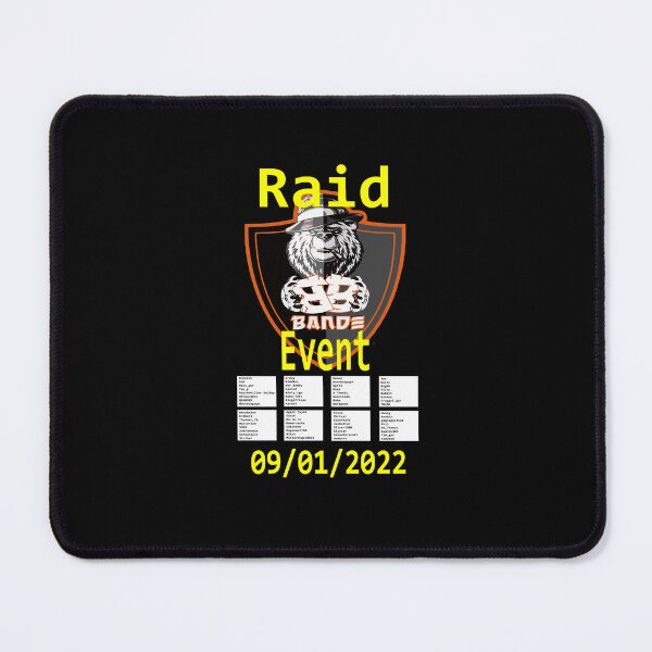 Item preview, BBB Raid Event 2022 designed and sold by ShawnaRoderick.