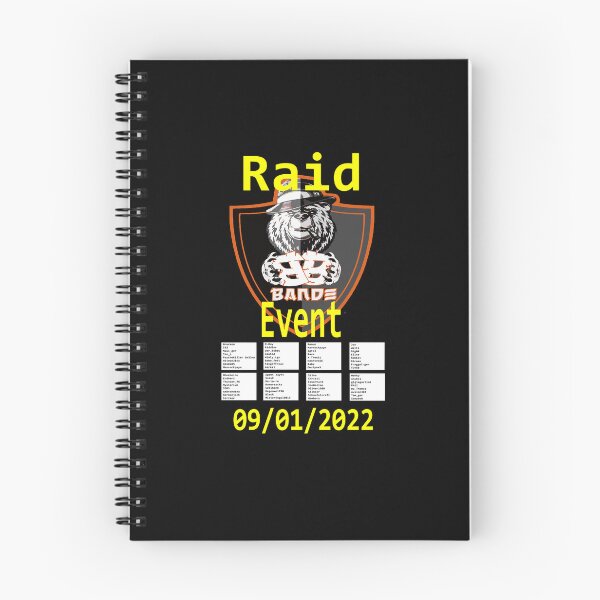 Item preview, BBB Raid Event 2022 designed and sold by ShawnaRoderick.