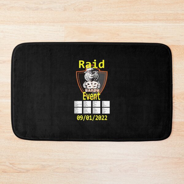 Item preview, BBB Raid Event 2022 designed and sold by ShawnaRoderick.