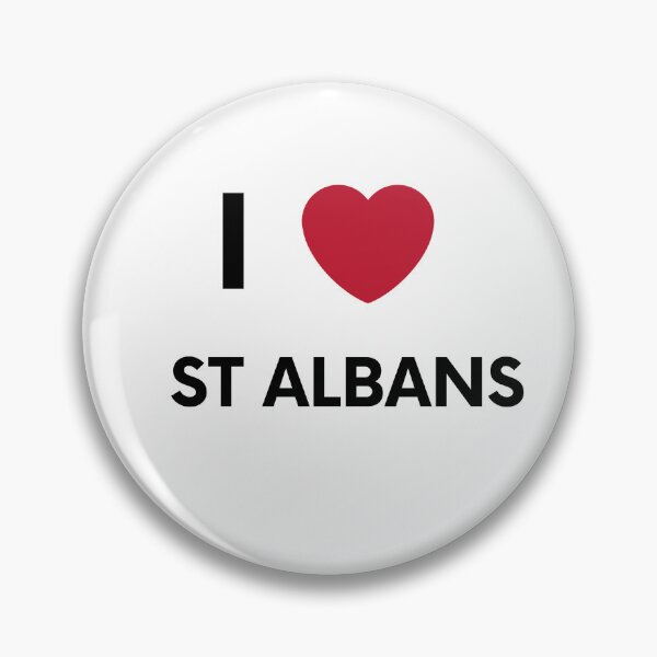 Item preview, I Love St Albans  designed and sold by melbournegirl.