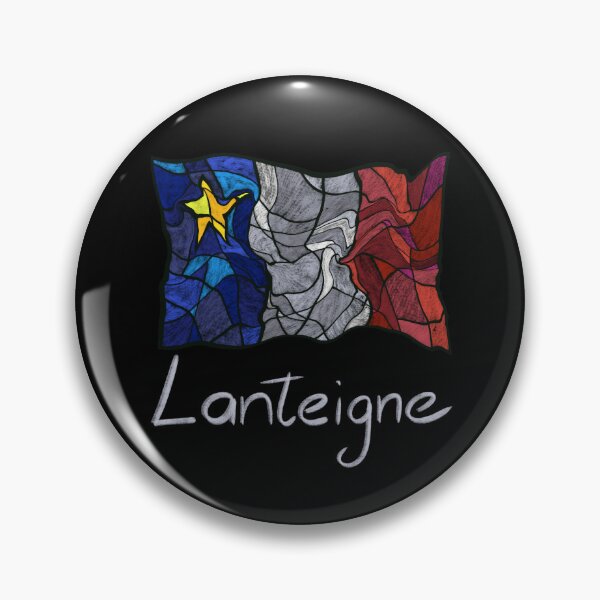 Item preview, Acadian Flag pastel liquid mosaic Lanteigne - Drapeau acadien mosaïque liquide pastel vitrail Lanteigne designed and sold by ColoursOfFrance.