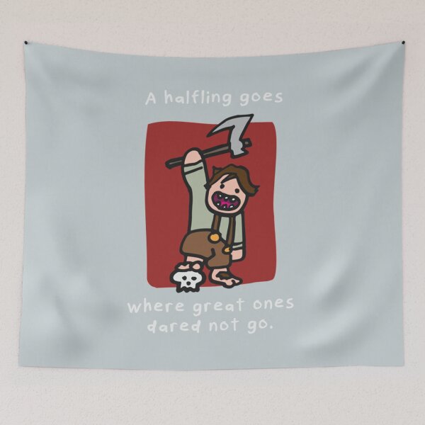 Item preview, Where a Halfling Goes    designed and sold by KieranSulliva.