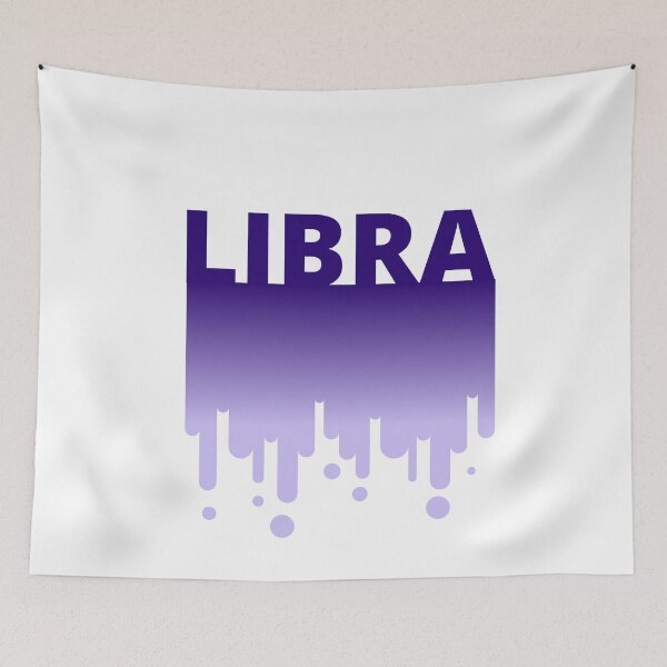 Item preview, Libra Zodiac Sign Gradient Colors designed and sold by Hellofriendco.