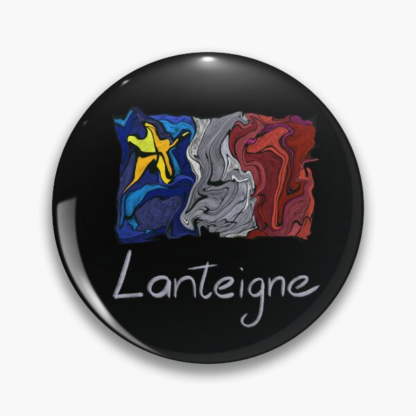 Item preview, Acadian Flag pastel liquid mosaic Lanteigne - Drapeau acadien mosaïque liquide pastel vitrail Lanteigne designed and sold by ColoursOfFrance.