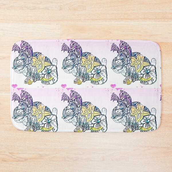 Item preview,  Floral easterbunny  designed and sold by Tonyasartprints.