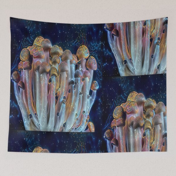 Item preview, Glowing Mushrooms illustration premium design  designed and sold by truemoneyman.