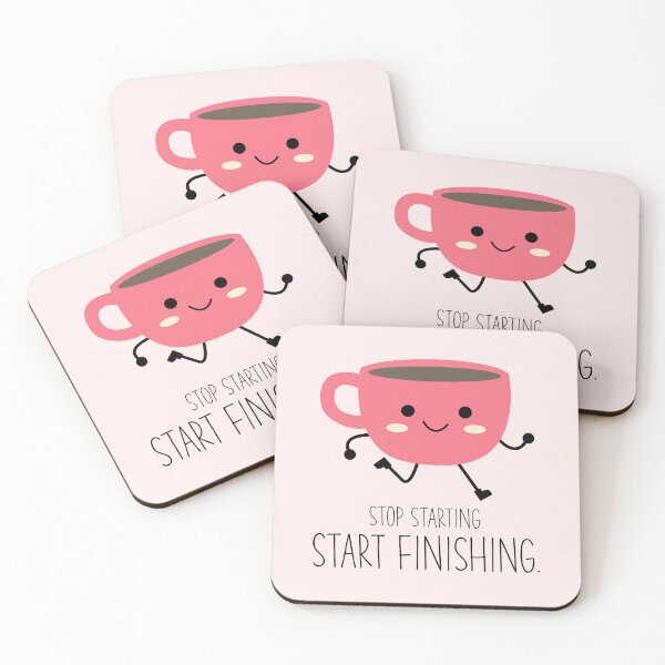 Item preview, Stop starting, start finishing designed and sold by DAFIN.
