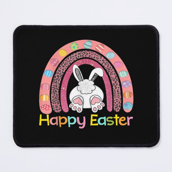 Item preview, Easter Day Rainbow With Eggs And Easter Bunny designed and sold by AnhDoo.