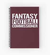 Fantasy Football Commissioner Spiral Notebook