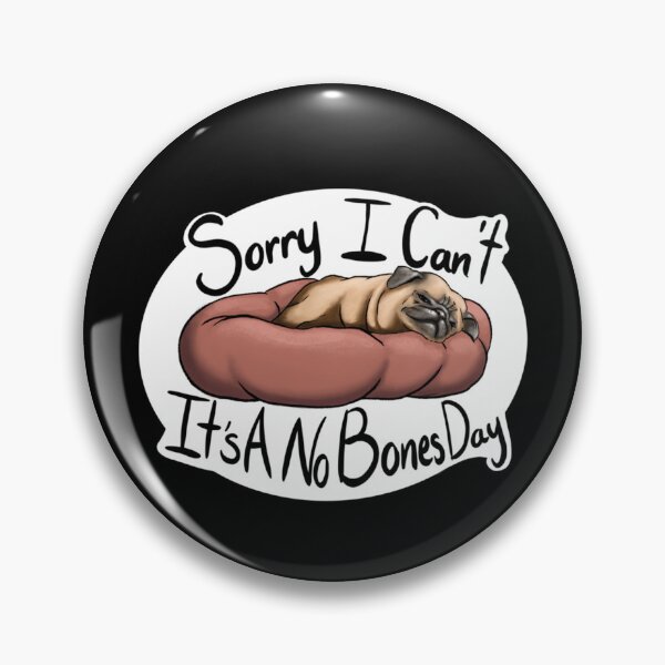 Item preview, No Bones Pug Classic . designed and sold by smithisidor.