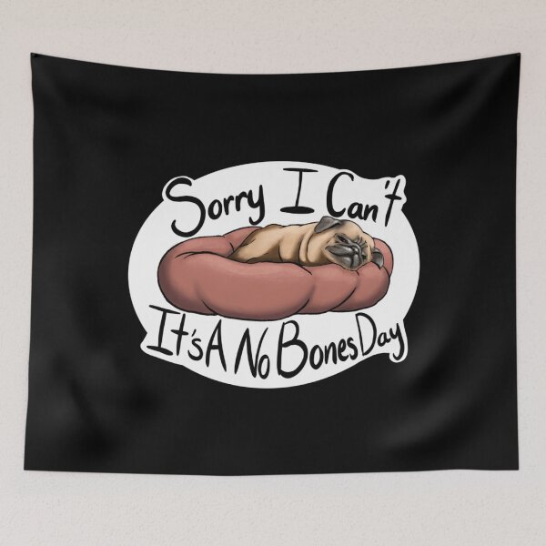 Item preview, No Bones Pug Classic . designed and sold by smithisidor.