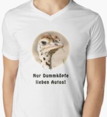 Kluger kleiner Jungstrauss Men's V-Neck T-Shirt