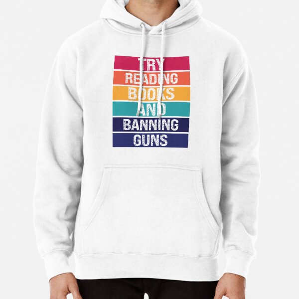 Item preview, Try Reading Books And Banning Guns Funny Colorful Sunset Design designed and sold by pedrored369.