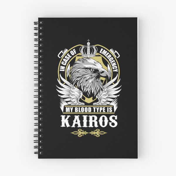 Item preview, Kairos Name T Shirt - In Case Of Emergency My Blood Type Is Kairos  Gift Item Tee designed and sold by geniajmk13.