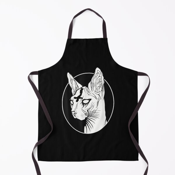 Item preview, Occult Black Metal Sphynx Cat I Goth And Death Metal  designed and sold by tomekae.