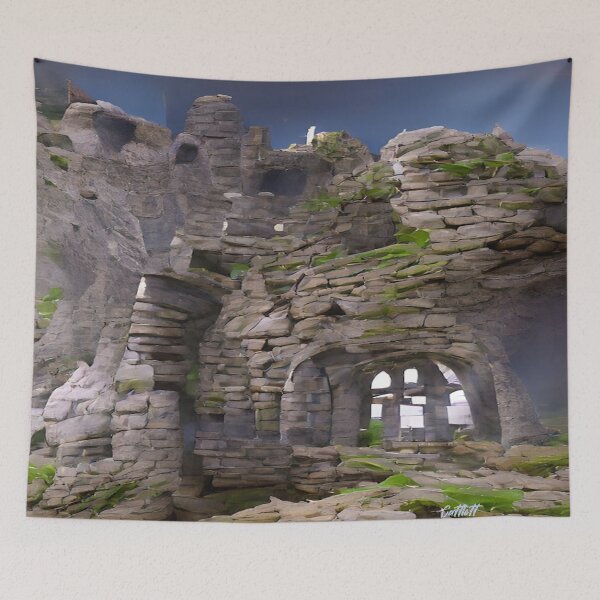 Item preview, Castle Ruins  designed and sold by CattlettArt.