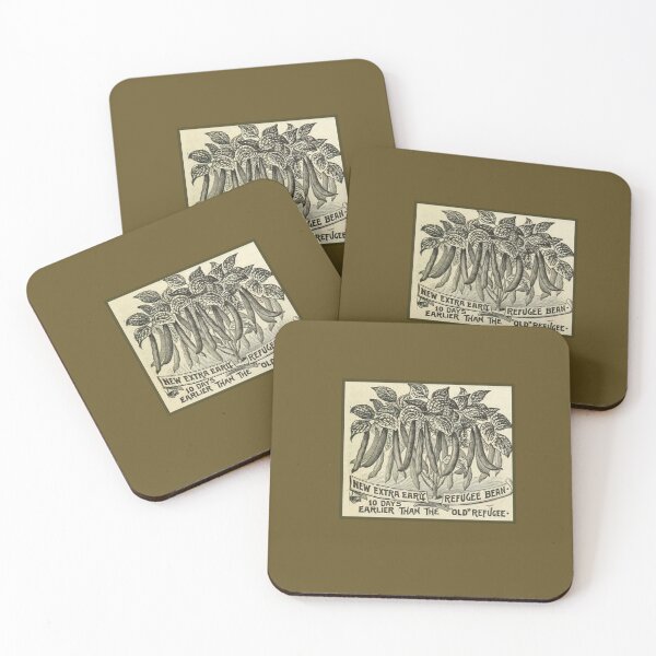 Item preview, Vintage Old Refugee String Bean Packet from the 1800's designed and sold by MountMercantile.