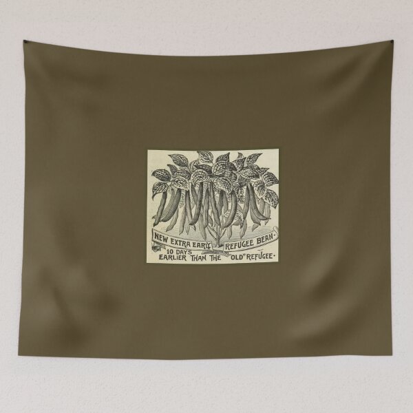 Item preview, Vintage Old Refugee String Bean Packet from the 1800's designed and sold by MountMercantile.