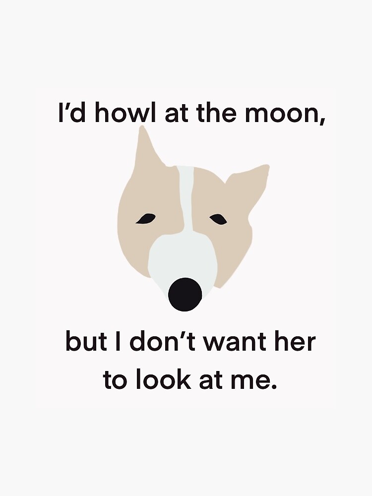 "Ugly Dog" Sticker by darlingbritt Redbubble