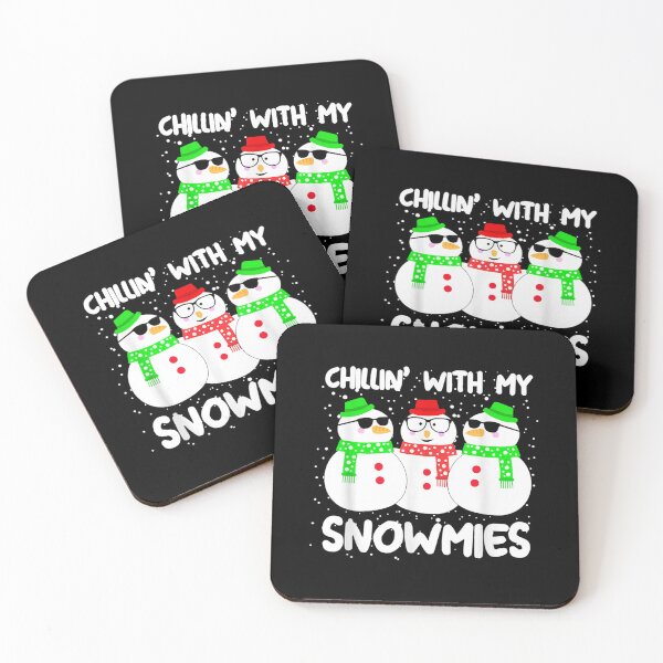 Item preview, Chillin' With My Snowmies Crew Ugly Christmas Snowman  designed and sold by tomekae.