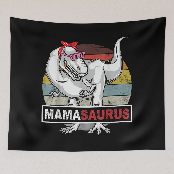 Item preview, Mamasaurus T Rex Dinosaur Mama Saurus Birthday Vintage  designed and sold by tomekae.