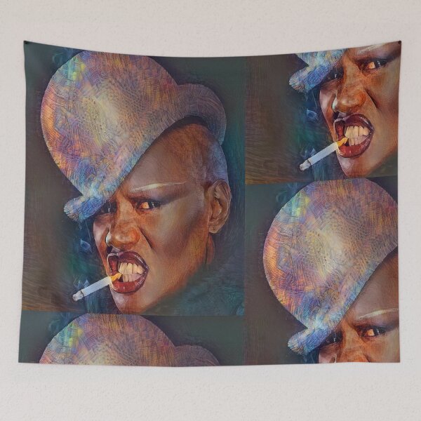 Item preview, Grace jones illustration premium design  designed and sold by truemoneyman.