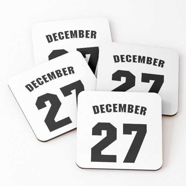 Item preview, Date of birth  27 December  birthday gift sport design designed and sold by Panya-Design.