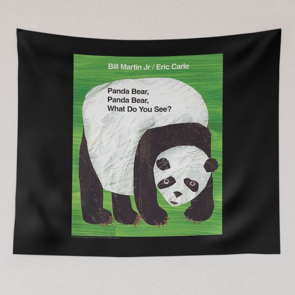Aperçu de l'œuvre Eric Carle Panda Bear Que voyez-vous créée et vendue par DanielaVogel.