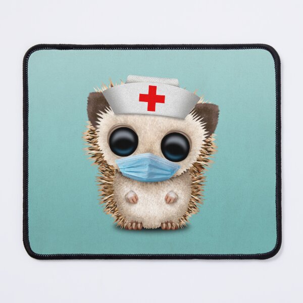 Item preview, Cute Hedgehog Baby Nurse designed and sold by JeffBartels.