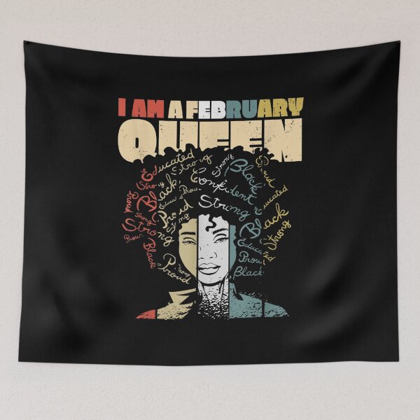 Item preview, I Am A February Queen African Black History Month Pride  designed and sold by tomekae.
