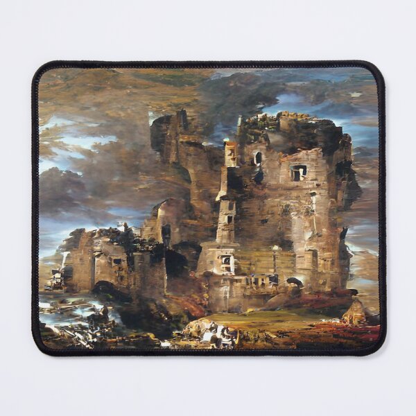 Item preview, Medieval Castle Ruins - Knight - King - Castle designed and sold by CattlettArt.