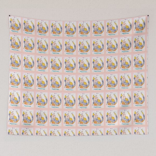 Item preview, Kitty happyness  designed and sold by Tonyasartprints.