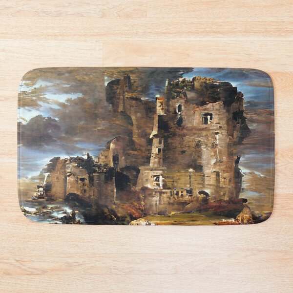 Item preview, Medieval Castle Ruins - Knight - King - Castle designed and sold by CattlettArt.