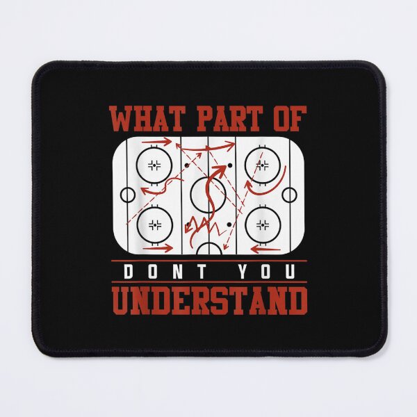 Item preview, What Part Of Don't You Understand Gift Funny Ice Hockey  designed and sold by tomekae.