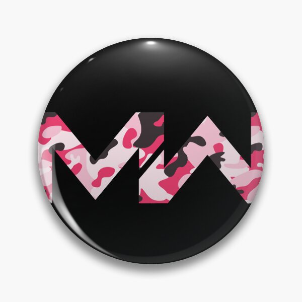 Item preview, Modern Warfare - Shocking Pink Camouflage Logo Essential . designed and sold by michelleeir.