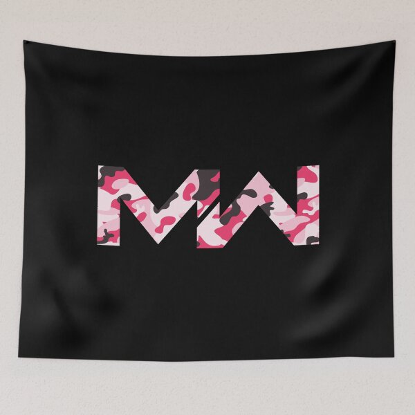 Item preview, Modern Warfare - Shocking Pink Camouflage Logo Essential . designed and sold by michelleeir.